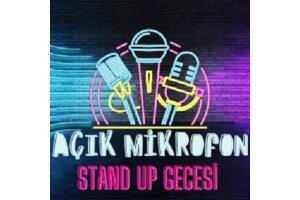'Açık Mikrofon' Stand Up Bileti
