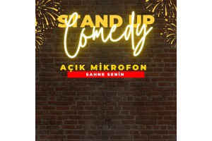 Stand Up Açık Mikrofon Bileti